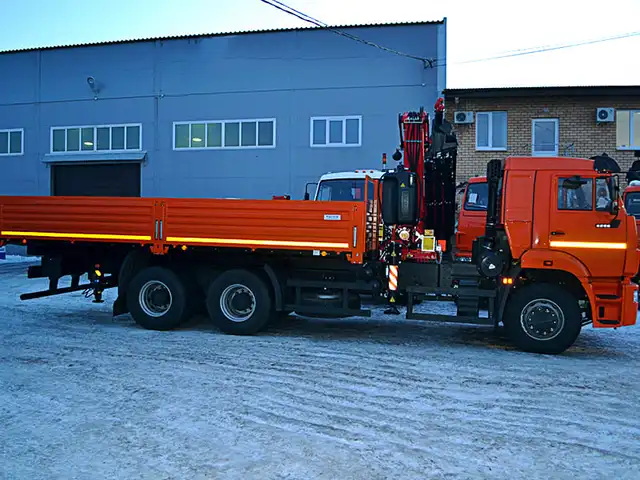 КАМАЗ 6520 бортовой с КМУ Fassi F295A.2.22